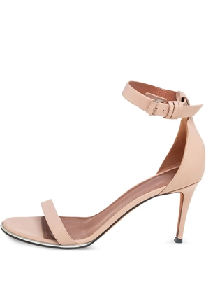 Givenchy Pre-Owned 85mm Nadia patent-leather sandals - Neutrals