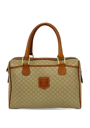 Celine Pre-Owned 1996 Macadam Coated Canvas handbag - Brown