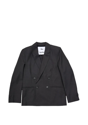 Won Hundred Kyan double-breasted blazer - Black