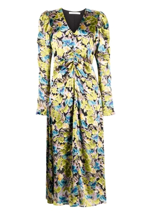 Gestuz Floria long-sleeve long dress - Black