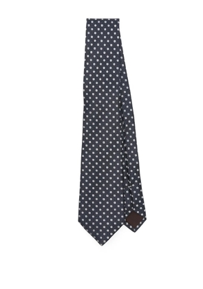 Canali silk tie - Blue