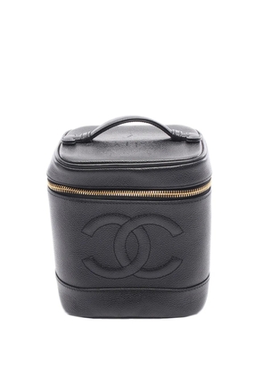 CHANEL Pre-Owned 2000-2002 Timeless Caviar vanity bag - Black