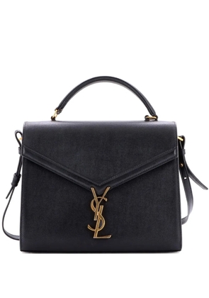 Saint Laurent Pre-Owned Cassandra Top Handle Bag Leather Medium satchel - Black