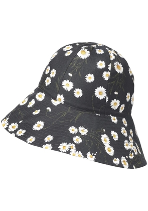 ERES Tendre floral-print bucket hat - Black