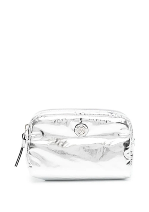 Tory Burch Virginia make up bag - Silver