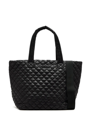 Mz Wallace medium Metro Deluxe quilted top handle tote bag - Black