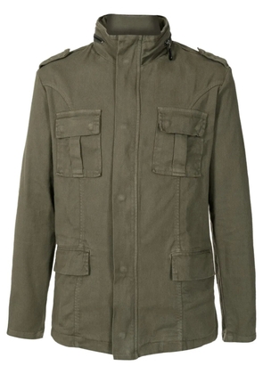 Osklen multiple-pocket military jacket - Green