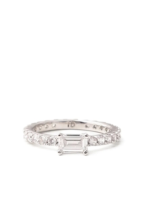 Izabel Display ultra slim ring - Silver