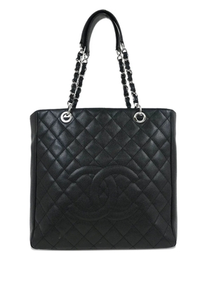 CHANEL Pre-Owned 2013-2014 quilted tote bag - Black
