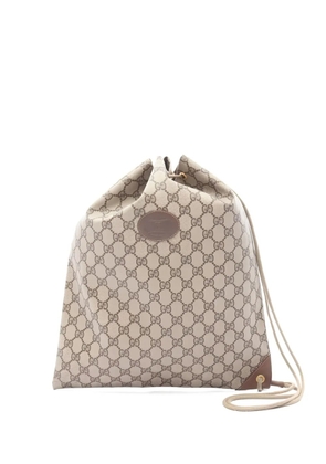 Gucci Pre-Owned GG Plus bucket bag - Neutrals