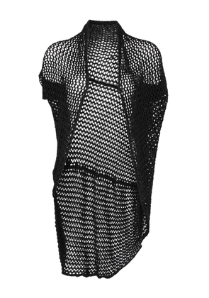 Yohji Yamamoto Pre-Owned 2000s asymmetric cardigan - Black