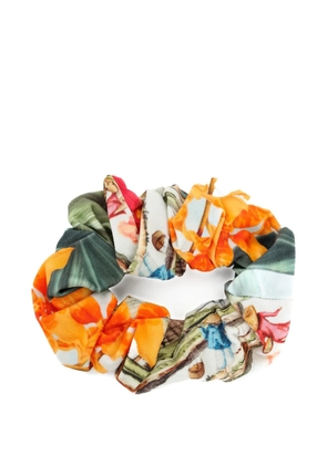 Lygia & Nanny Fru Fru Lola printed hair accessory - White