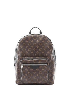 Louis Vuitton Pre-Owned 2015 Josh monogram-canvas backpack - Brown