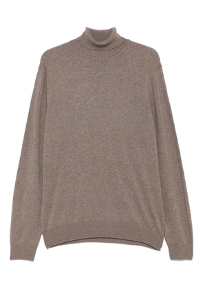 Hackett roll-neck sweater - Brown