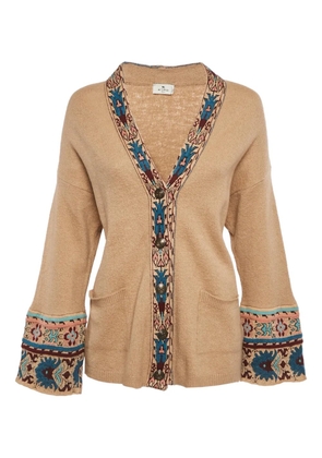 Etro Pre-Owned intarsia-knit cardigan - Neutrals