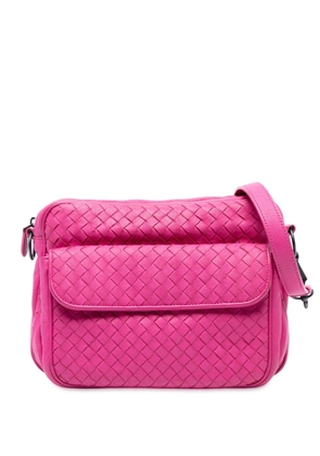 Bottega Veneta Pre-Owned 2012-2025 Nappa Intrecciato Front Pocket Messenger Bag crossbody bag - Pink