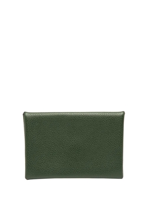 Hermès Pre-Owned 2017 Epsom Verso Calvi card holder - Grey