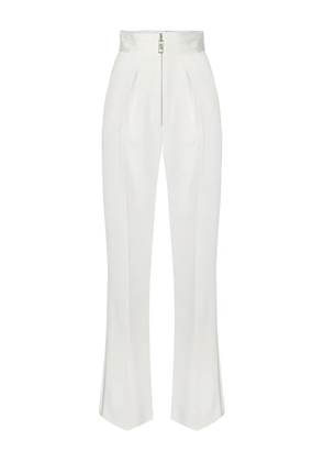 Elisabetta Franchi pleated palazzo pants - Neutrals