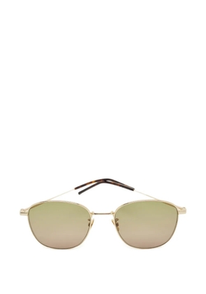 Saint Laurent Pre-Owned square-frame sunglasses - Gold