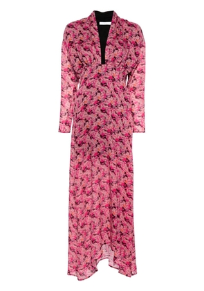 IRO Nollie floral-print maxi dress - Pink