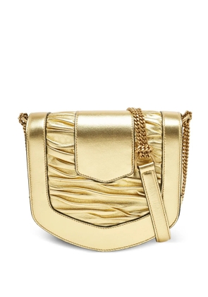 Saint Laurent Pre-Owned 2019 Chrissie leather cross body bag - Gold