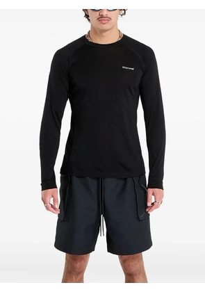 NNORMAL long-sleeve crew-neck T-shirt - Black