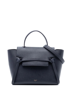 Celine Pre-Owned 2017 Micro Grained Calfskin Belt Bag satchel - Black