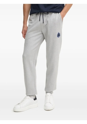 Hackett logo-embroidered trousers - Grey