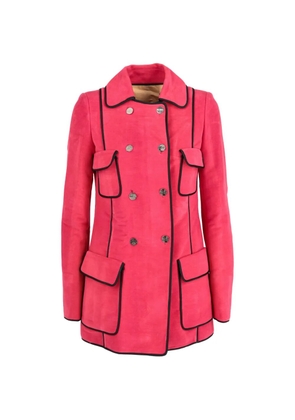 Fendi Pre-Owned double-breasted coat - Pink