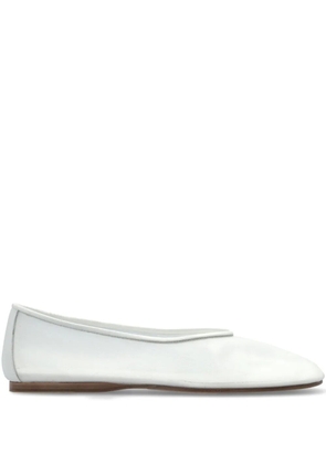 Forte Forte sheer ballerina shoes - White
