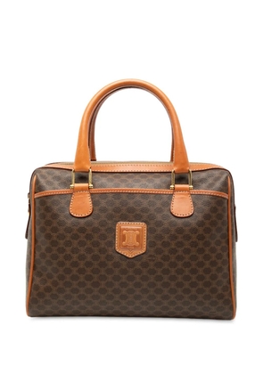 Celine Pre-Owned 1994 Macadam Coated Canvas handbag - Brown