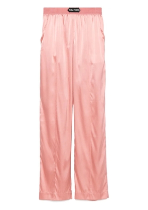 TOM FORD satin trousers - Pink