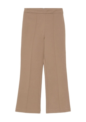 STAUD centre-seam flared trousers - Neutrals