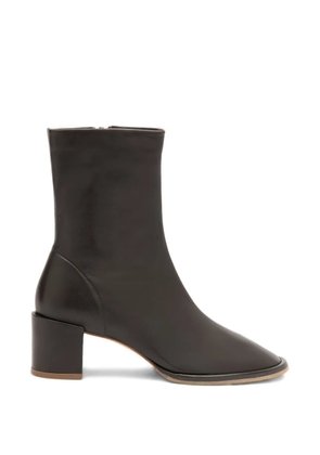 BY FAR Josiah block-heel boots - Brown