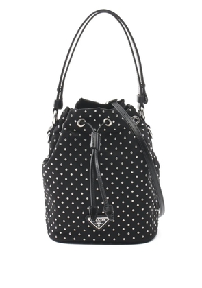 Prada Pre-Owned 2020s studs handbag - Black