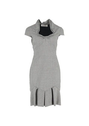 Valentino Garavani Pre-Owned short-sleeve midi dress - Grey