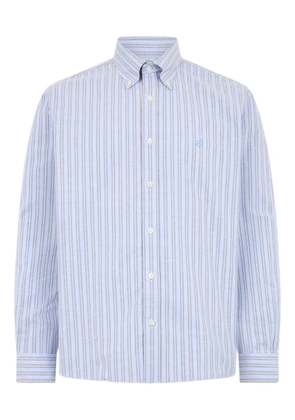 Brooks Brothers striped-pattern shirt - Blue