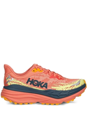 HOKA maximalist-cushioned sneakers - Orange