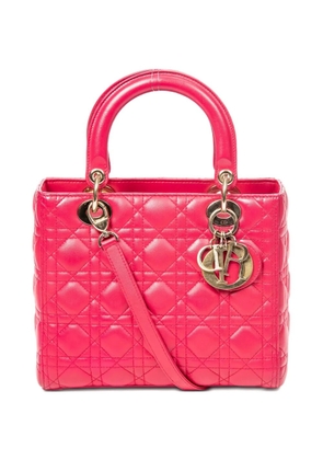 Christian Dior Pre-Owned medium Lady Dior tote bag - Pink