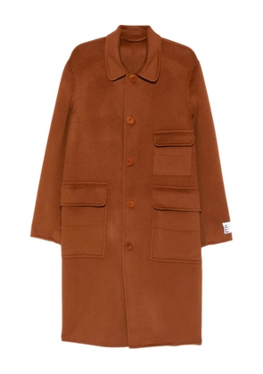 Études Studio button-up wool coat - Brown