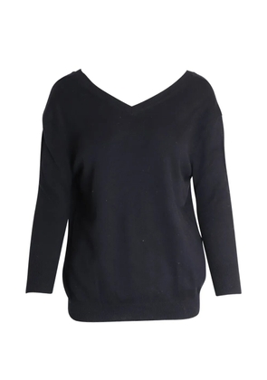 Isabel Marant Vintage V-neck cotton sweater - Black
