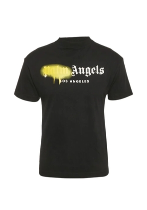 Palm Angels logo-print T-shirt - Black