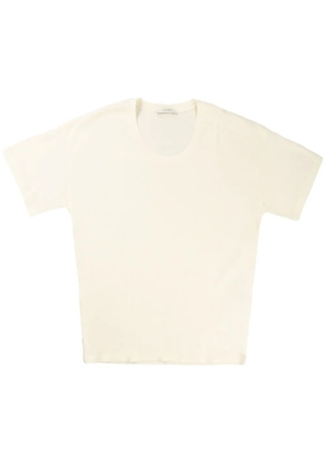 LEMAIRE short-sleeve cotton T-shirt - Neutrals