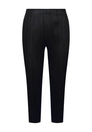 Pleats Please Issey Miyake pleated trousers - Black