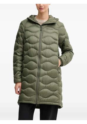 Peak Performance Helium hooded quilted parka - Green