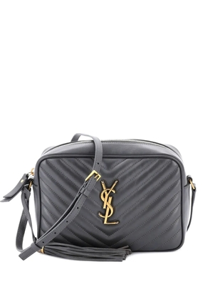 Saint Laurent Pre-Owned Lou Camera Bag Matelasse Chevron Leather Small crossbody bag - Grey