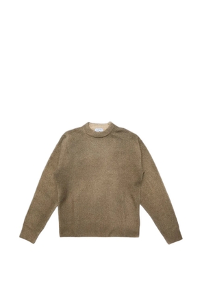 AMISH knit crew-neck sweater - Neutrals