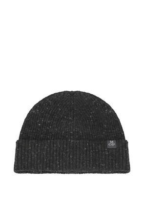 Marc O'Polo ribbed knit beanie - Grey
