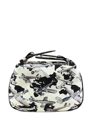 CHANEL Pre-Owned 2005-2006 Printed Canvas Coco Airline handbag - Black