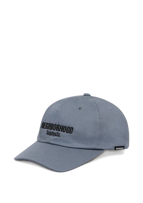 Neighborhood embroidered baseball cap - Grey